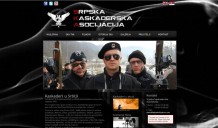 Prikaz web prezentacije kaskaderi.rs