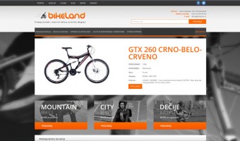 Screenshot bikeland.rs